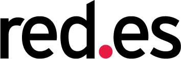 Logotipo de red.es, entidad pública dedicada a la promoción y desarrollo de la sociedad de la información en España.